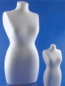 Styropor Torso volle vorm model mannequin art.21050