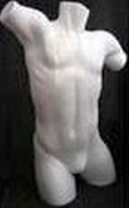 xStyropor Torso volle vorm groot Man art. 82303B