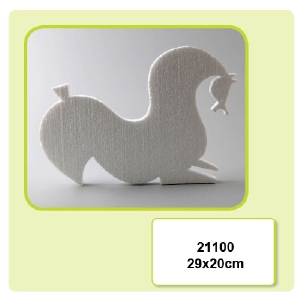 Powertex styropor bijproduct Paard "Deco"