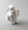 Piepschuim kerstfiguur Kerstman 17,5 cm