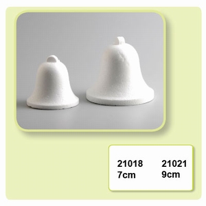 Styropor Kerstklok 7cm nr.21018