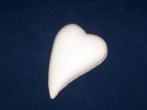 Styropor hart; druppelvorm, volle vorm art. 63803871