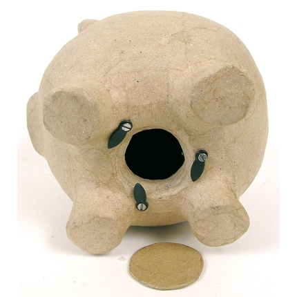 Decopatch AC764C Papier-mache Spaarvarken spaarpot 12x12x12cm