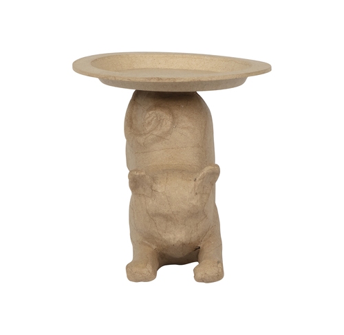 Decopatch AC904C Papier-mache Poes met schaal 22cm hoog
